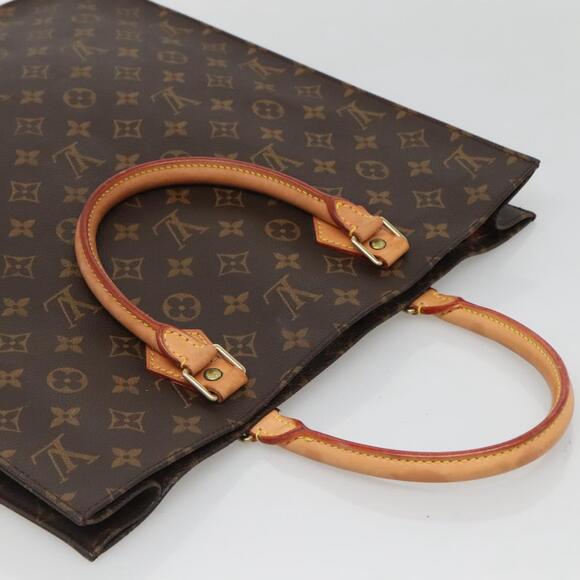 LOUIS VUITTON Monogram Sac Plat Hand Bag M51140 - Picture 6 of 16